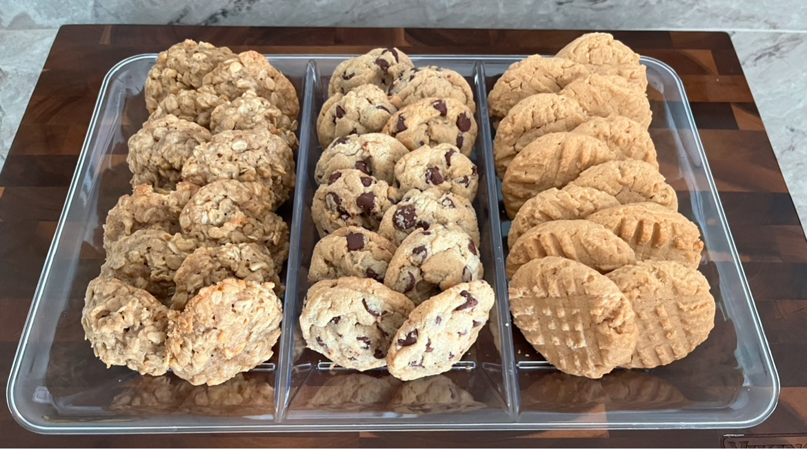 Luxury cookie tasting tray for event gifting in Hillsborough County